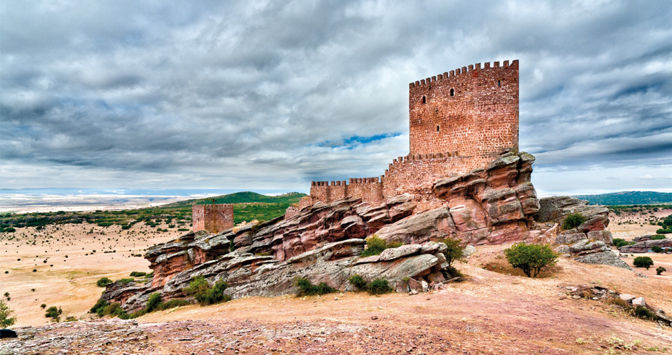 Castillo Zafra de Castilla la Mancha